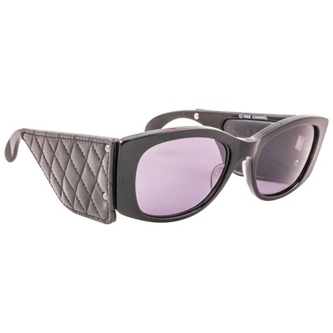 chanel diamante sunglasses|chanel sunglasses quilted sides.